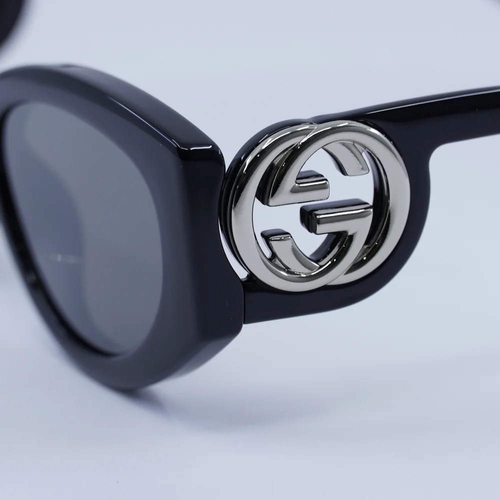 NWT Gucci GG1691S-001-54 Black 54mm Sunglasses